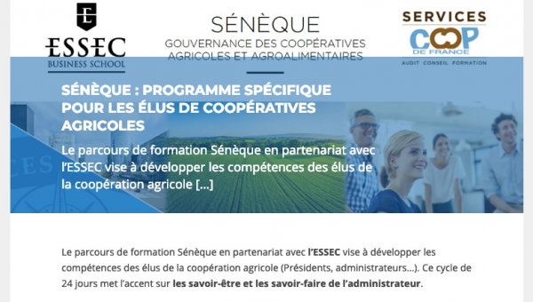 Gestion et communication de crise au programme Sénèque